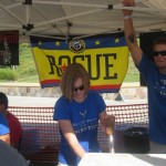 Rogue pourin it up