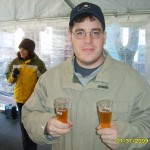 My friend John. It pays to know the owner.