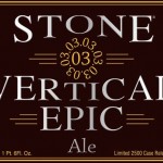 Stone 03.03.03 Vertical Epic Ale