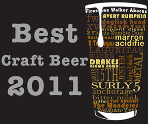Vote for the best Craft Beer of 2011