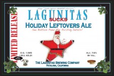 Lagunitas Sucks Holiday Leftovers Ale