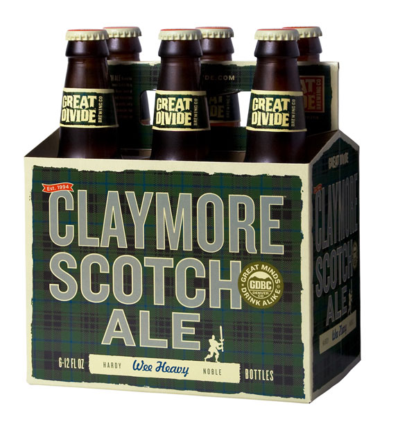 Great Divide - 09 Claymore Scotch Ale - 6pack