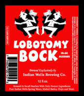Indian Wells Lobotomy Bock
