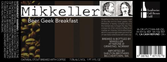 Mikeller Beer Geek Breakfast
