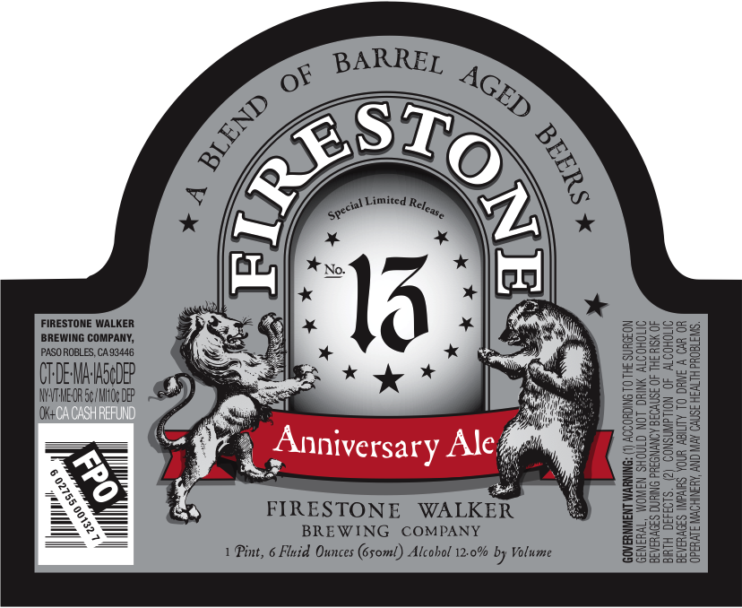 Firestone Walker 13 Label