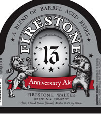 Firestone Walker Brewing Announces Release of “13” – Anniversary Ale