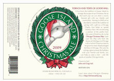 Goose Island - Christmas Ale 2009