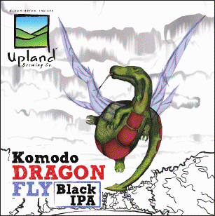 Upland Komodo Dragon Fly Black IPA