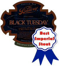 The Bruery Black Tuesday – Voted Best Imperial Stout!