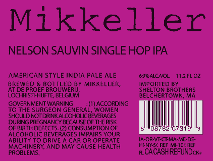 Mikkeller Single Hop Nelson Sauvin IPA