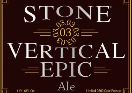Stone 03.03.03 Vertical Epic Ale