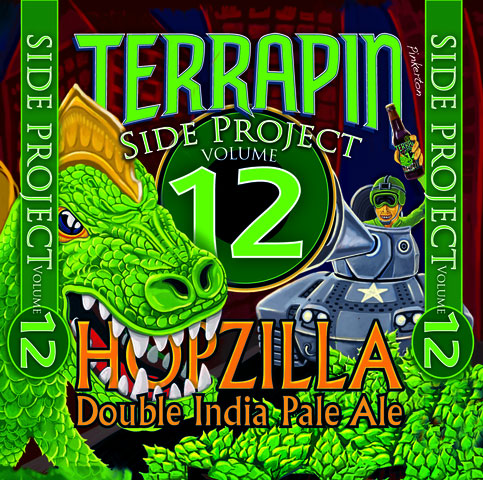 Terrapin Side Project Hopzilla Double IPA