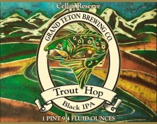 Grand Teton Trout Hop Black IPA