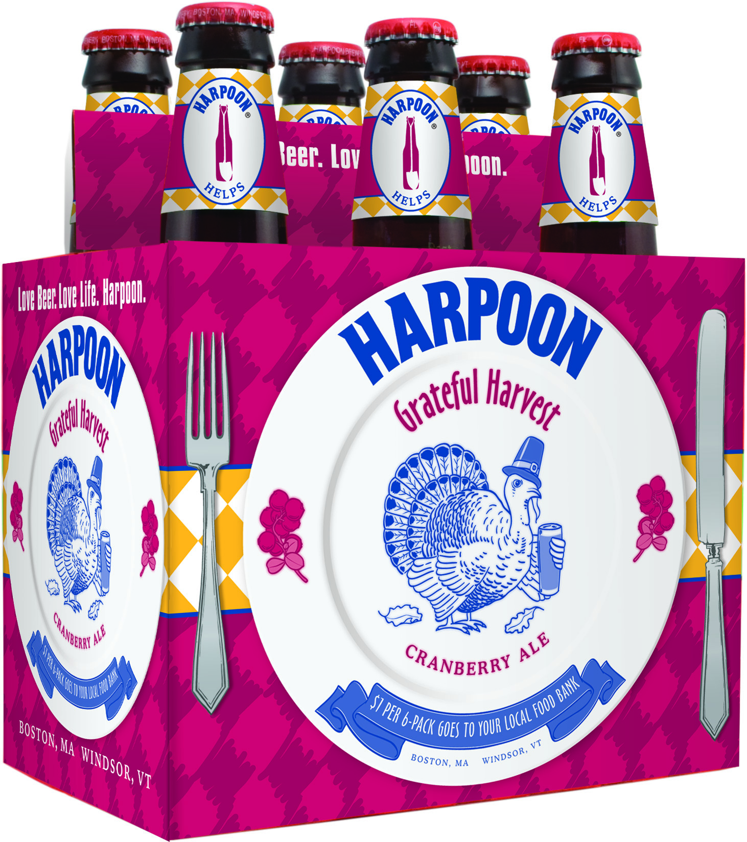 Harpoon’s Grateful Harvest Ale To Benefit Local Food Bank