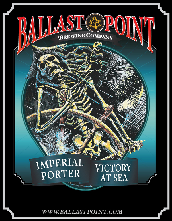 Ballast Point Victory at Sea Label 2010