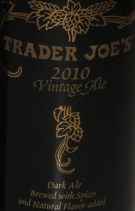 Trader Joes Vintage Ale 2010