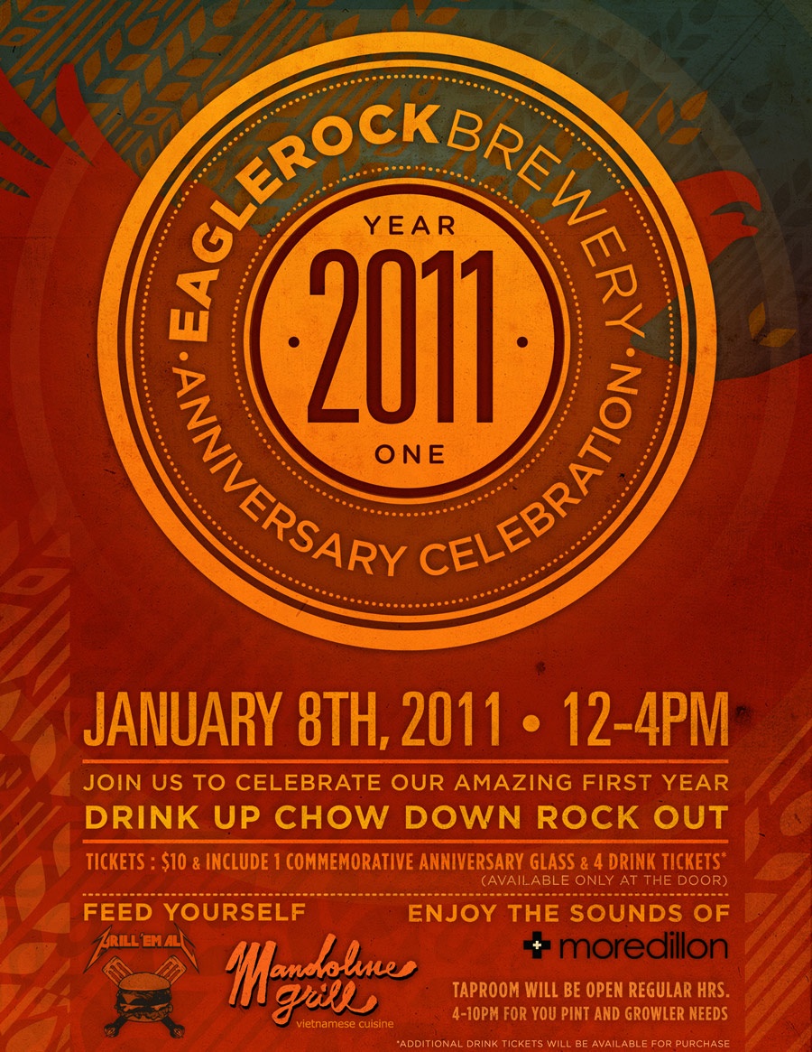 Eagle Rock Brewery 1st Anniversary