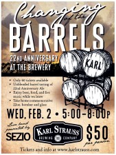 Karl Strauss Changing of the Barrels