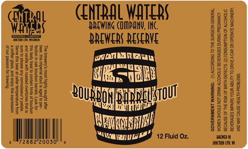 Central Waters Brewers Reserve Bourbon Barrel Stout