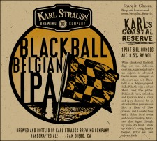 Karl Strauss Blackball Belgian IPA