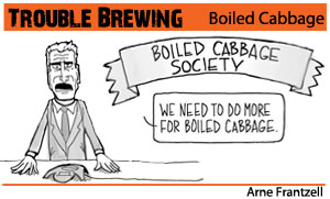Trouble Brewing – Boiled Cabbage