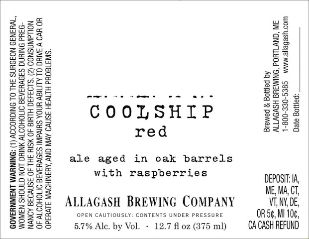 Allagash Coolship Red