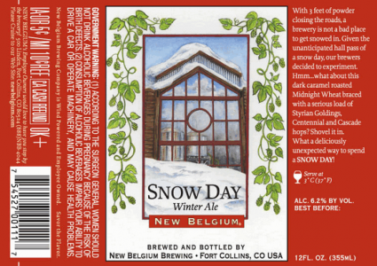 New Belgium Snow Day Ale