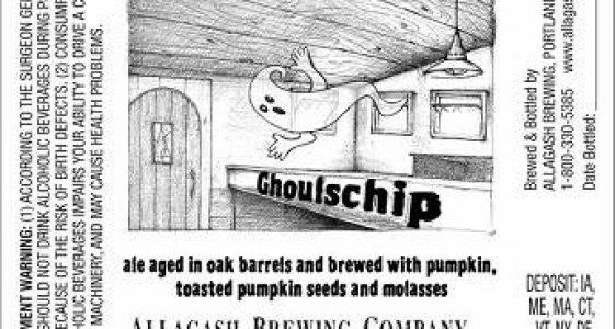 Allagash Ghoulschip
