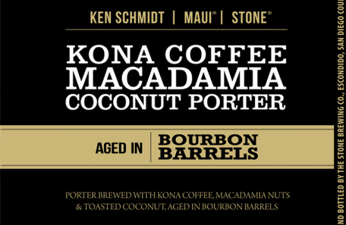 Barrel Aged Kona Stone Ken Schmidt