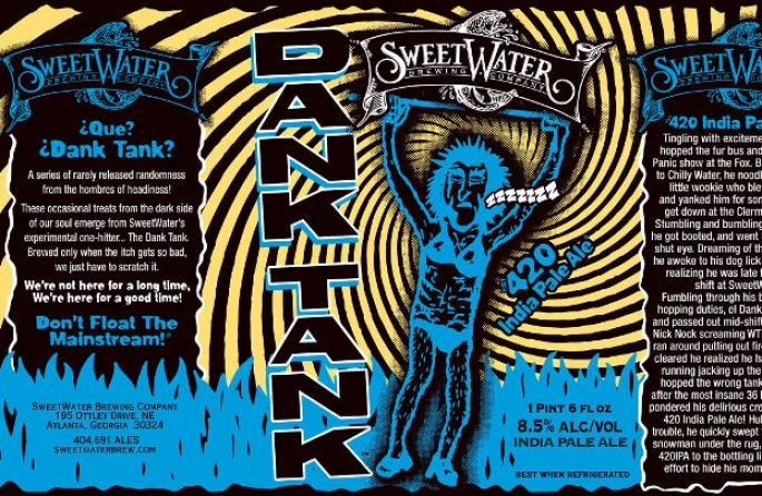 SweetWater 420 IPA Dank Tank