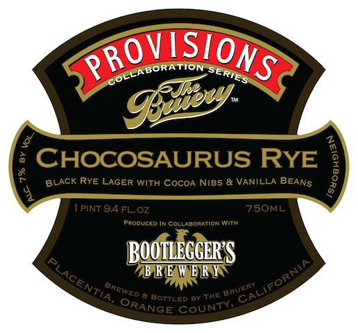 The Bruery Bootleggers Chocosaurus Rye