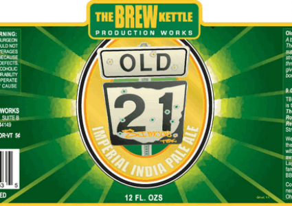 TBK Production Works Old 21 Imperial IPA
