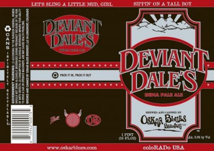 Oskar Blues Deviant Dale's India Pale Ale