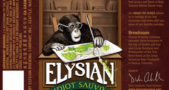 Elysian Idiot Sauvin IPA Elysian Idiot Sauvin IPA