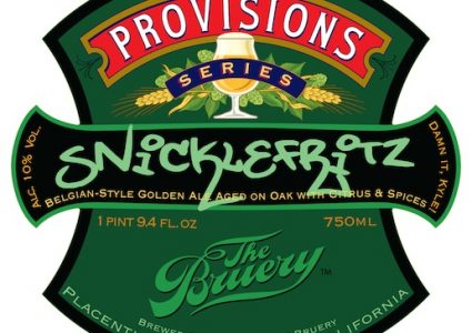 The Bruery Provisions Series Snicklefritz
