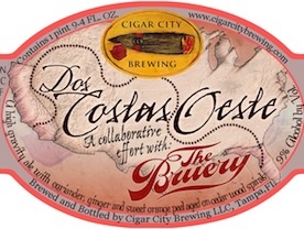 Cigar City Dos Costas Oeste Cedar