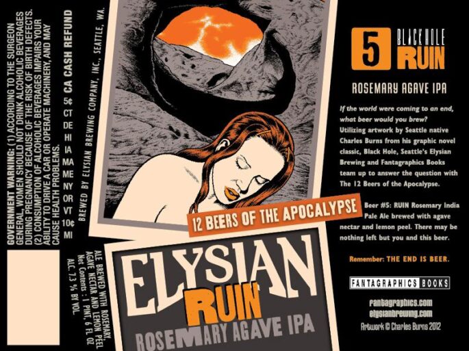 Elysian Ruin Rosemary Agave IPA