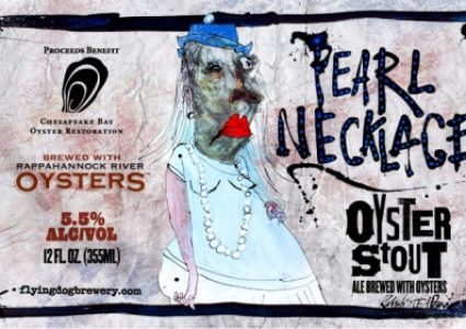 Flying Dog Pearl Necklace Oyster Stout