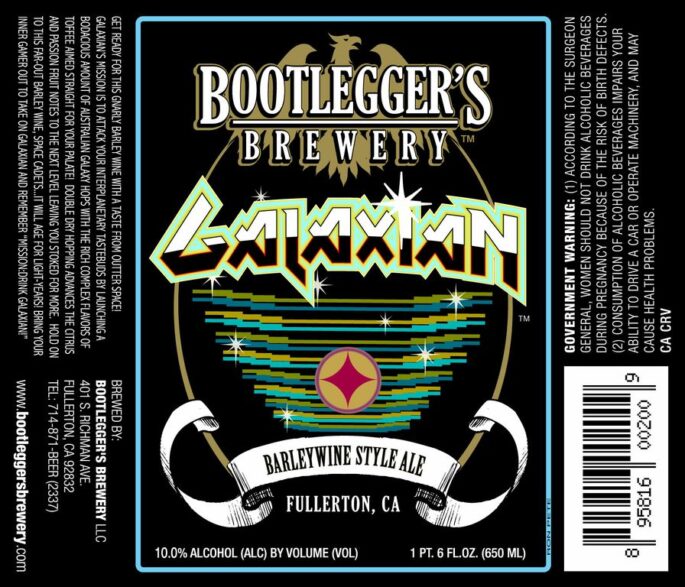 Bootlegger's Galaxian Barleywine