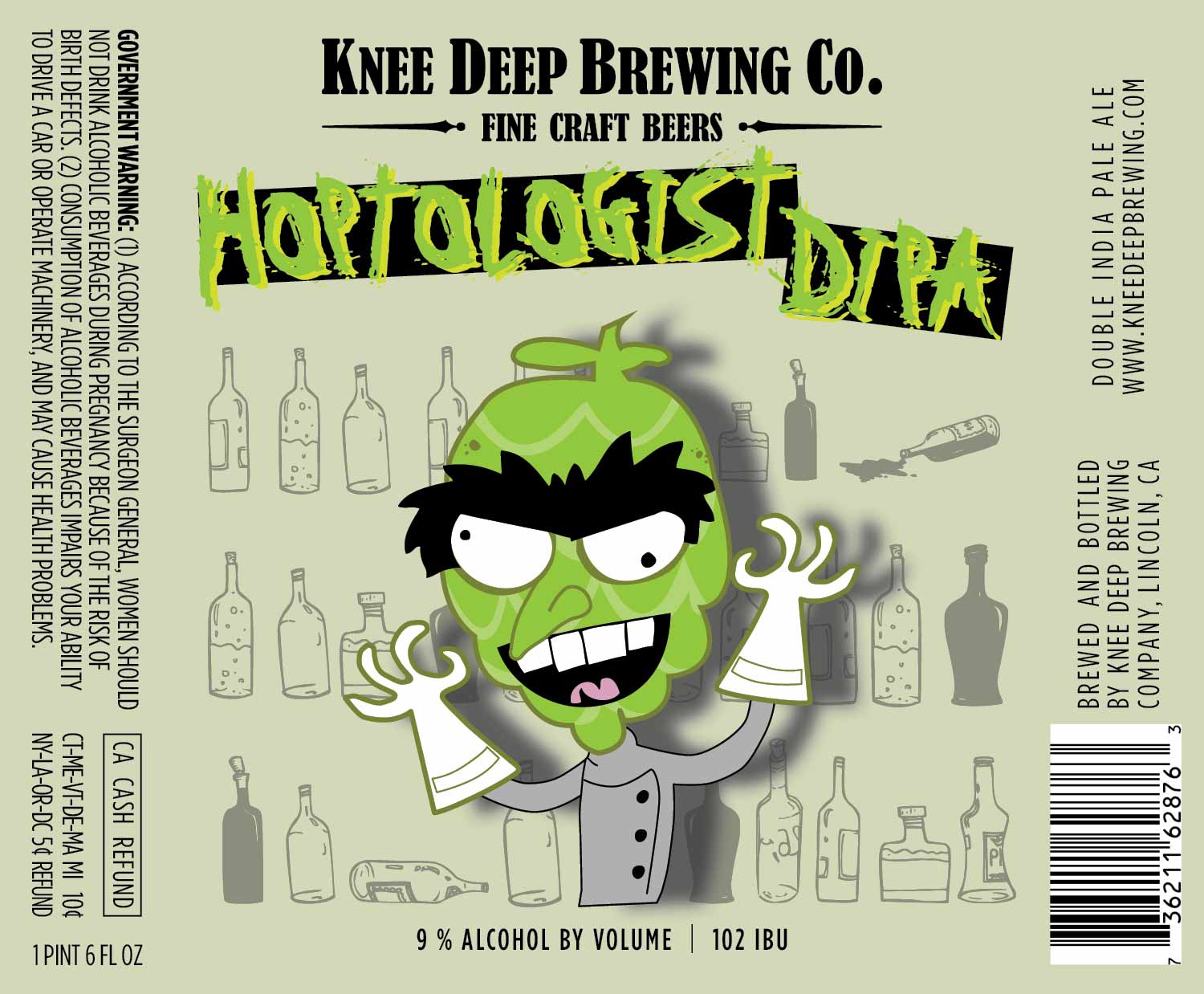 Knee deep. Deep Brew.