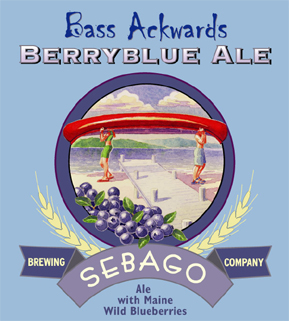 Sebago Bass Ackwards Berry Blue Ale