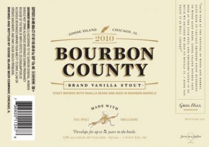 Goose Island Bourbon County Vanilla Stout