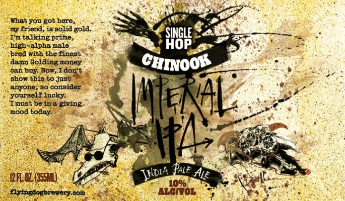 Flying Dog Imperial IPA Single Hop Chinook
