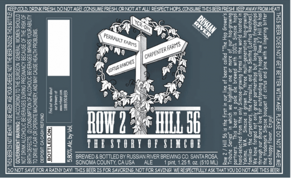 Russian River Row 2 Hill 56