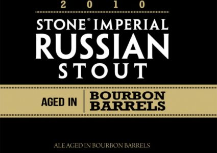 Stone Imperial Russian Stout Aged in Bourbon Barrels