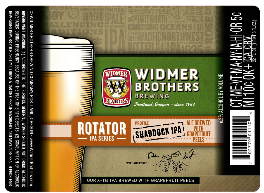 Widmer Brothers Rotator IPA Series Shaddock IPA