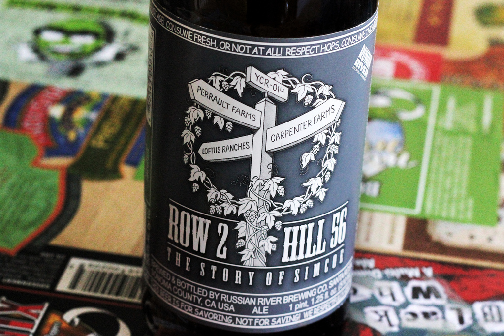 New Brew Thursday Row 2 Hill 56 Russian River Brewing Co.