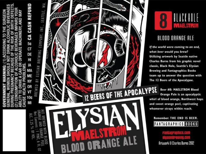 Elysian Maelstrom Blood Orange Ale