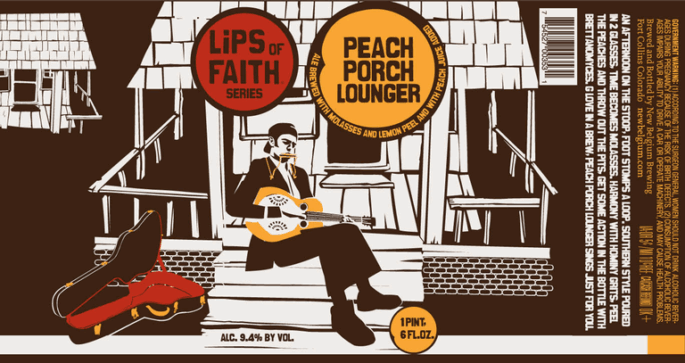 New Belgium Peach Porch Lounger