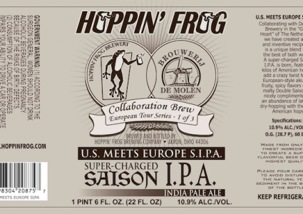 Hoppin Frog US Meats Europe Saison IPA